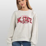 NC State Wolfpack grey women’s sweatshirt