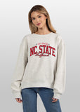 NC State Wolfpack grey women’s sweatshirt