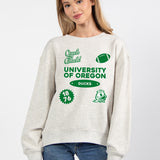 Oregon Ducks Old School Crew