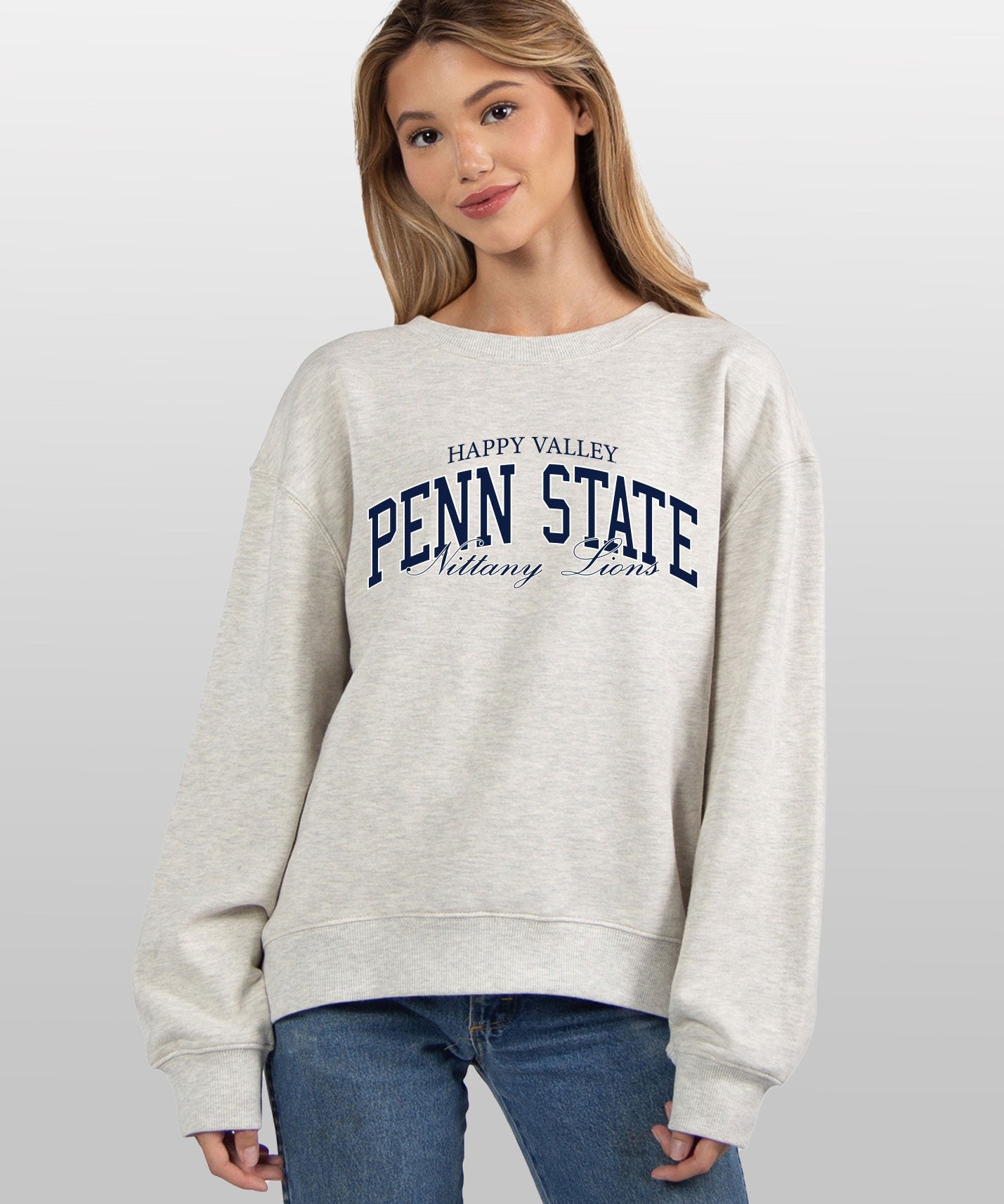 Penn State Nittany Lions grey women’s sweatshirt