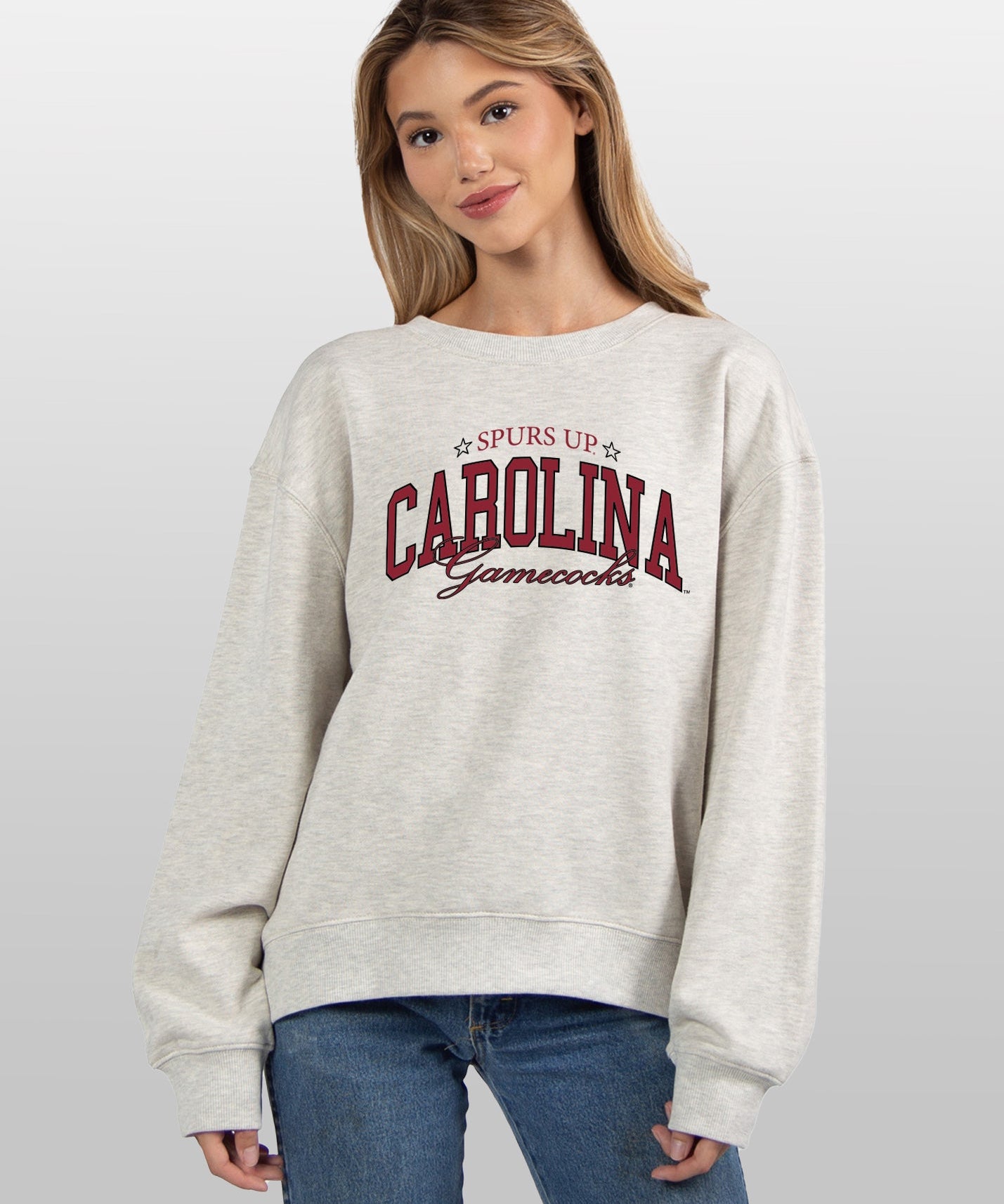 South Carolina Gamecocks  grey women’s sweatshirt