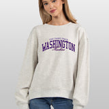 Washington Huskies grey women’s sweatshirt