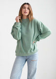 Nantucket Mock-Neck in Mint