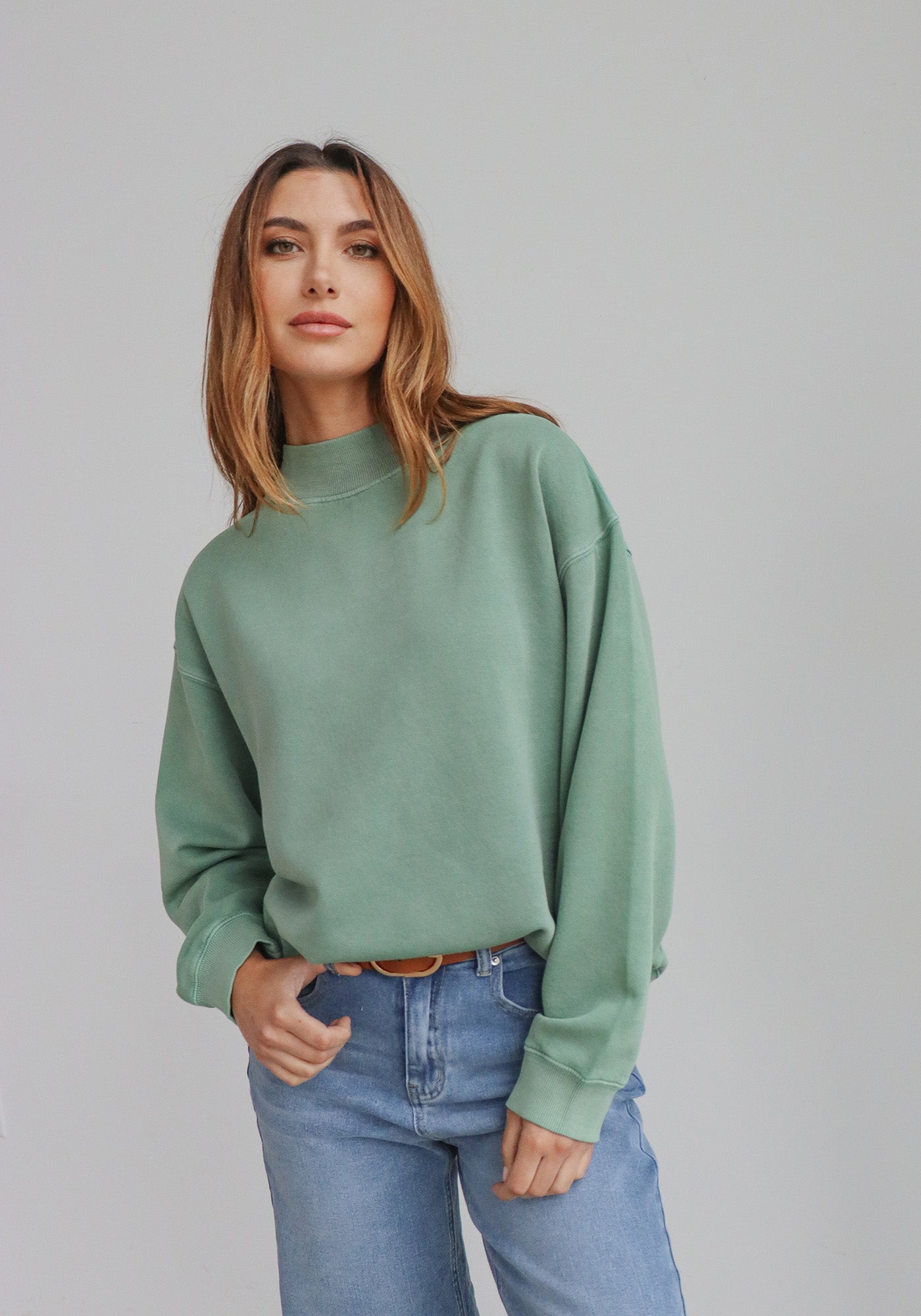 Chicka Neck Less Women's Nantucket Mock-Neck | chicka-d