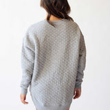 Quilted Pullover