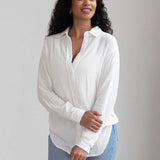 Leisure Long Sleeve Button-Up