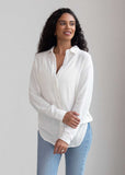 Leisure Long Sleeve Button-Up