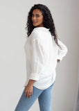 Leisure Long Sleeve Button-Up