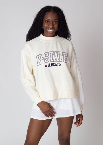 古着　Kansas State Wildcats スウェットシャツ12→9 Women's Kansas State Wildcats Varsity Mock-Neck | chicka-d