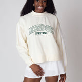 Michigan State Spartans Lecture Varsity Mock-Neck