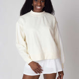 Varsity Mock-Neck