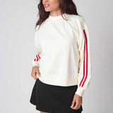 Varsity Mock-Neck