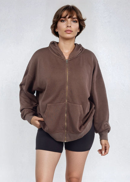 Women's French Terry Zip-Up | chicka-d