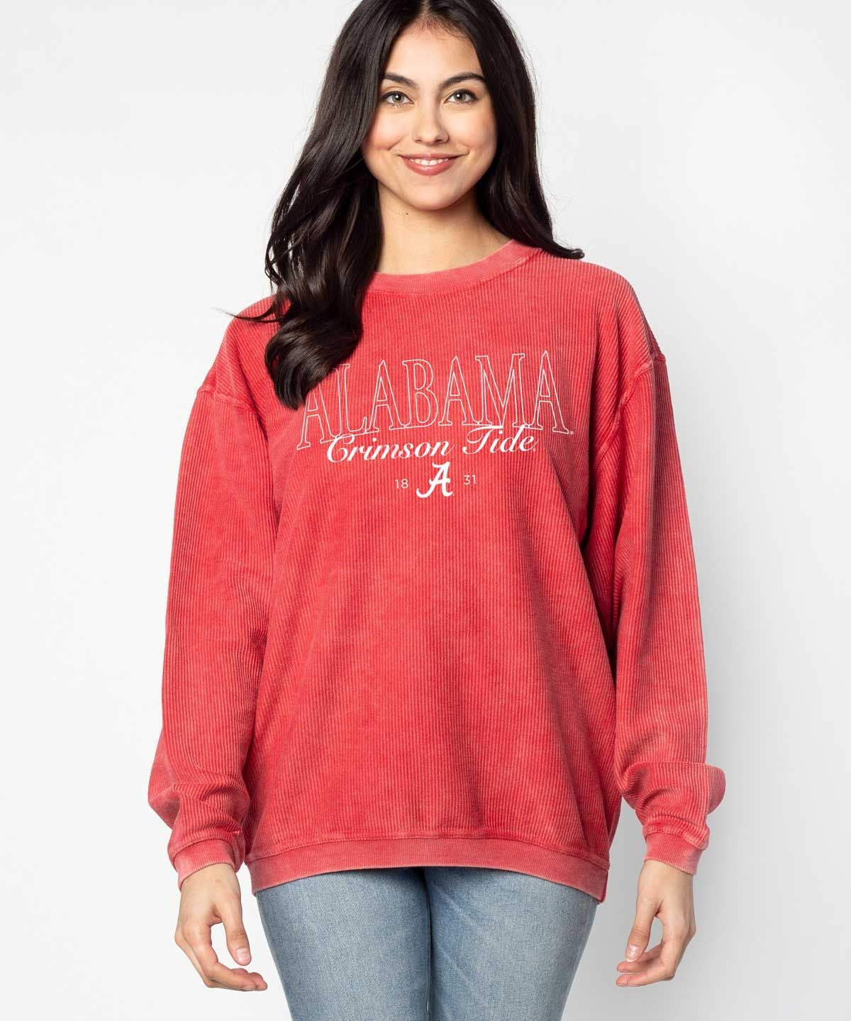 Alabama Crimson Tide oversized womens sweatshirt 