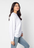 The Original Corded Crew Arkansas Razorbacks Cliffs Notes in White