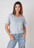 Short 'n Sweet Tee in Faded Denim