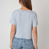 Short 'n Sweet Tee in Faded Denim