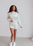 The Hailey Sweatshirt + Sweatshorts Set