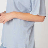 The Band Tee in Faded Denim