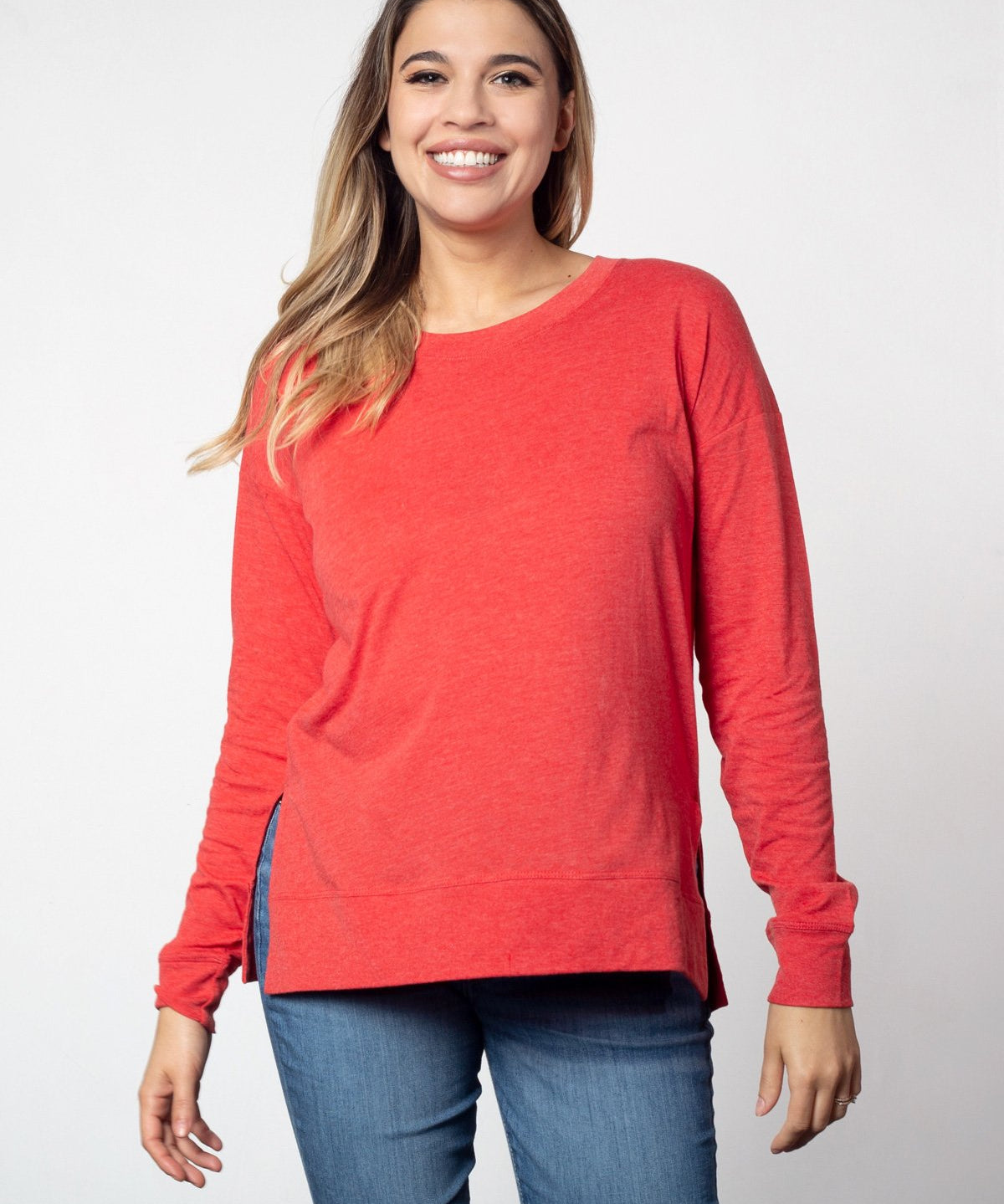 Long sleeve t shirt women, long sleeve tunic, long sleeve top for women, long sleeve tunic shirt, long sleeve tunic top, relaxed long sleeve tee womens