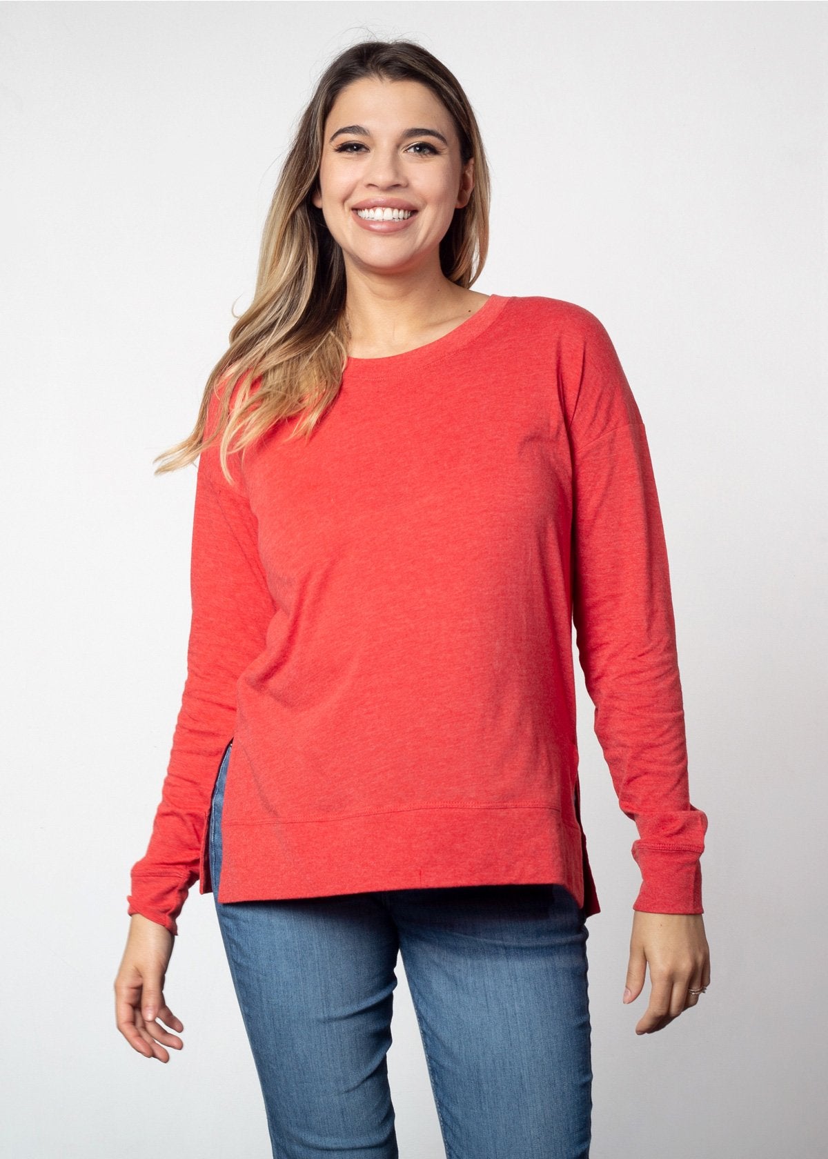Long sleeve t shirt women, long sleeve tunic, long sleeve top for women, long sleeve tunic shirt, long sleeve tunic top, relaxed long sleeve tee womens