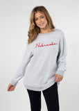 Nebraska Cornhuskers sweatshirt plus size