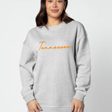 Tennessee Volunteers Heather Grey Warm Up Crew Sweatshirt