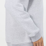 Kansas State Wildcats Heather Grey Warm Up Crew Sweatshirt