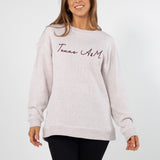 Texas A&M Aggies Natural Warm Up Crew Sweatshirt