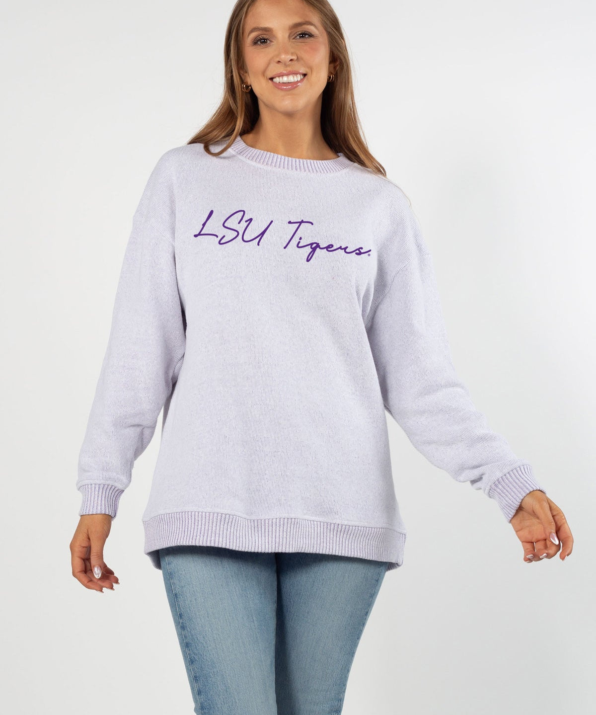 LSU Tigers sweatshirt plus size