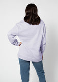 LSU Tigers Grape Warm Up Crew Sweatshirt