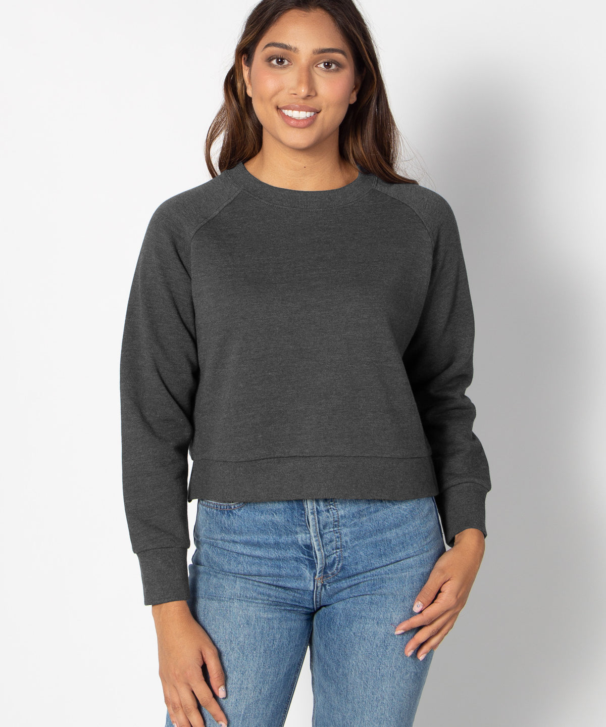 Boxy Raglan Pullover