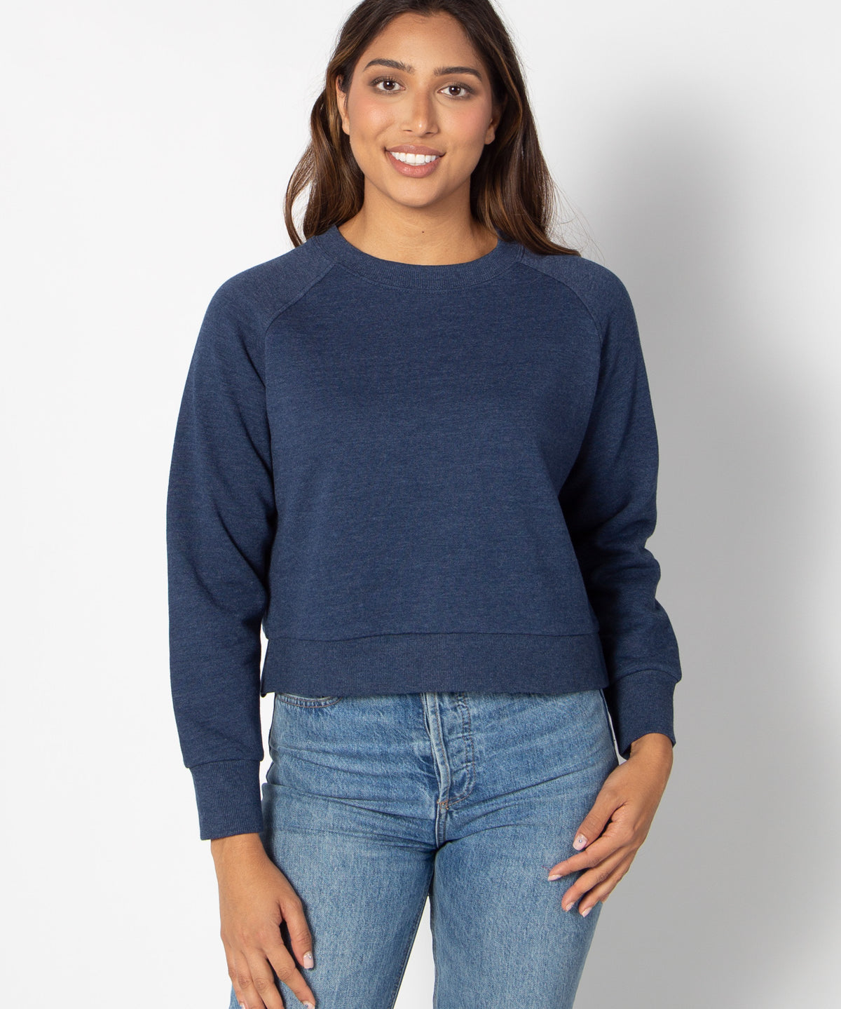 Boxy Raglan Pullover