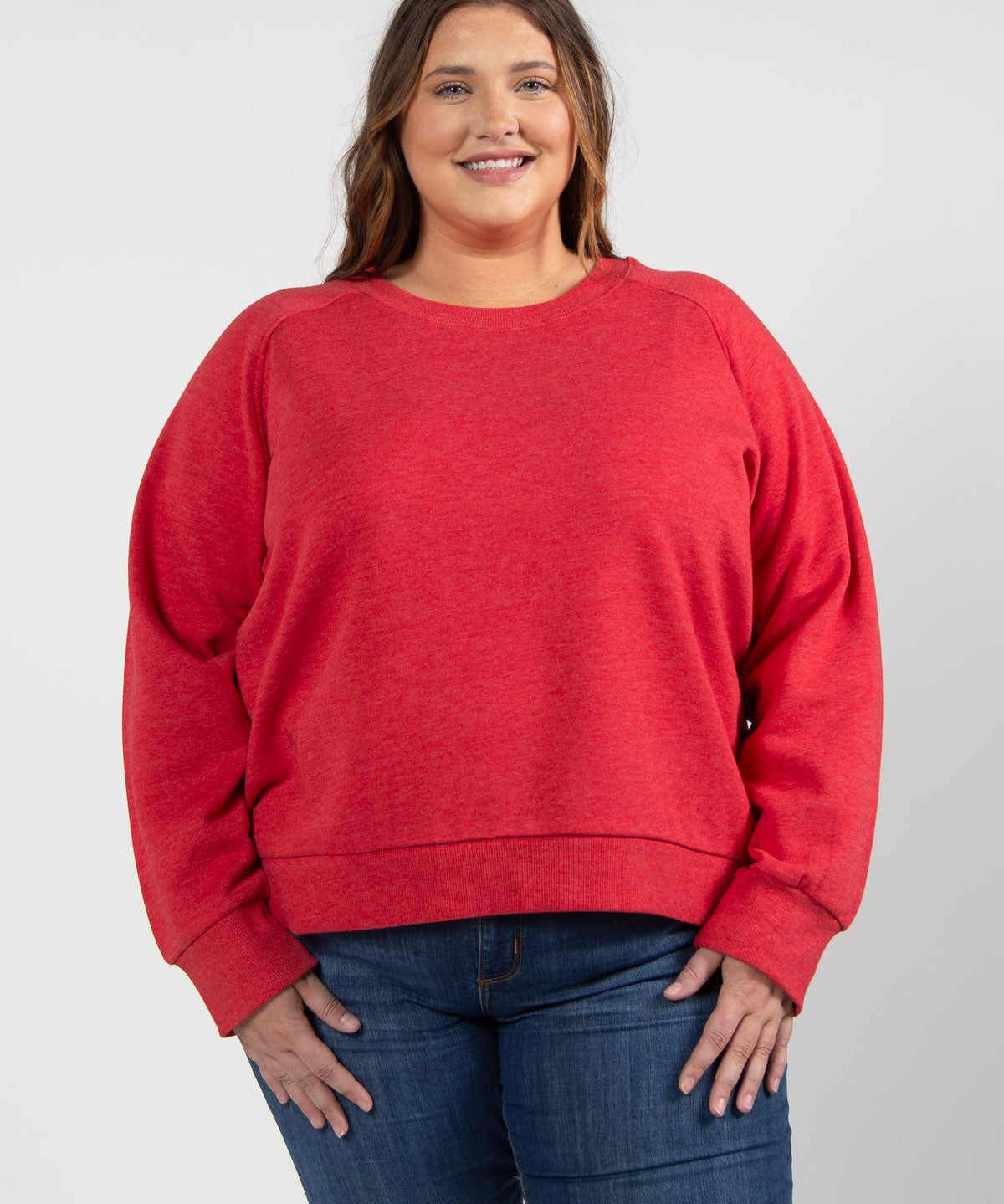 Boxy Raglan Pullover