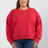 Boxy Raglan Pullover