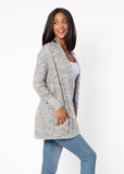 North Carolina Tar Heels Heather Grey Campus Cardigan