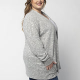Ohio State Buckeyes Heather Grey Campus Cardigan