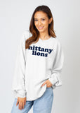 Penn State Nittany Lions Corded Crew Sweatshirt, Penn State Nittany Lions Corded Pullover, Penn State Nittany Lions Corded Sweatshirt, Penn State Nittany Lions Corded Crew, Penn State Nittany Lions oversized corded, Penn State Nittany Lions oversized corded sweatshirt, Penn State Nittany Lions crewneck corded, Penn State Nittany Lions white corded, Penn State Nittany Lions white corded sweatshirt, white sweatshirt, Penn State Nittany Lions white pullover, Penn State Nittany Lions Womens Apparel