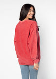 The Original Corded Crew Oklahoma Crimson Sweatshirt