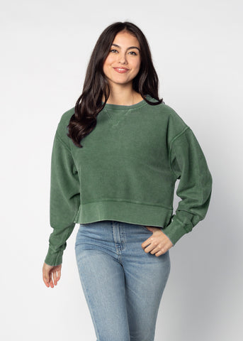 Corded Boxy Pullover