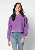 Corded Boxy Pullover