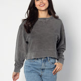 Corded Boxy Pullover