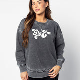 Texas A&M Aggies Charcoal Burnout Campus Pullover