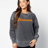 Tennessee Volunteers Charcoal Burnout Campus Pullover