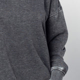 Kansas State Wildcats Charcoal Burnout Campus Pullover