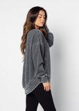 Pre-order: Tennessee Charcoal Burnout Campus Pullover