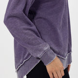 Kansas State Wildcats Grape Burnout Campus Pullover