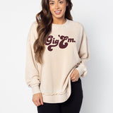 Texas A&M Aggies Oatmeal Burnout Campus Pullover