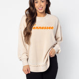 Tennessee Volunteers Oatmeal Burnout Campus Pullover