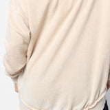 Indiana Hoosiers Oatmeal Burnout Campus Pullover